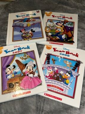 Disney First Year Books Lot Of 4 Hardcover Childrens Picture Books (2005-2008)